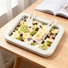 Eismaschine Joghurt Frozen Pfanne Mini Bratjoghurt Maschine Gerollt