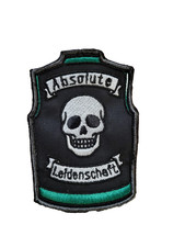 Fußball Patch Aufnäher Kutte