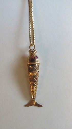 Vintage charm anhänger fisch - anhänger,