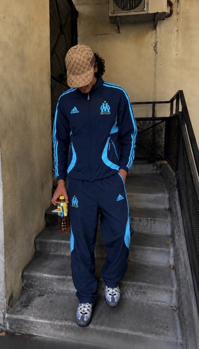 Vintage olympique marseille - vintage,