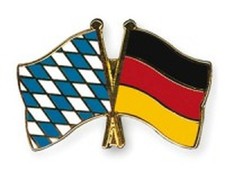 Bayern-Deutschland Freundschafts Pin - Oktoberfest Pin - Wiesn Anstecker