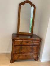 Biedermeier Kommode mit Spiegel