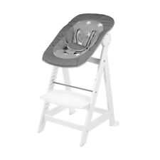 Roba Treppenhochstuhl Born Up Set 2in1 Little Stars weiß