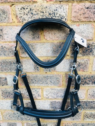 Bitless multi bridle - side, pull