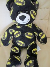 RARITÄT süßes Build a Bear Batman Teddybär top Zustand!
