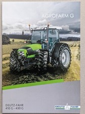 Deutz-Fahr AGROFARM G Traktoren Prospekt Bulldog Schlepper