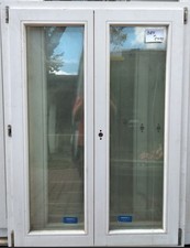 Holzfenster zweiflüglich, gebraucht mit Isolierverglasung 985x1410