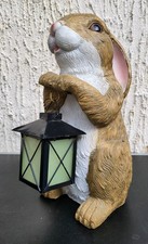 Dekofigur hase mit - dekofigur,