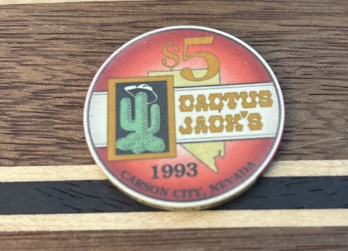 Cactus jack casino - 1993, $5