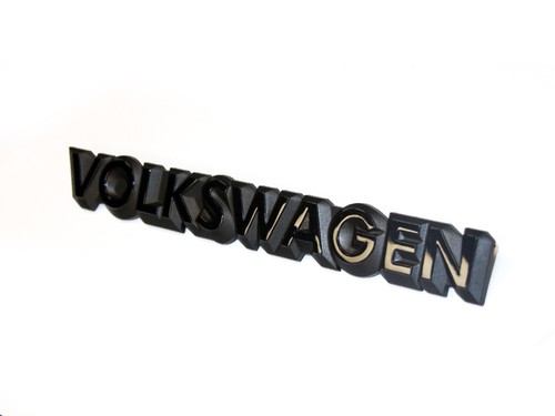 Volkswagen schriftzug emblem - volkswagen,