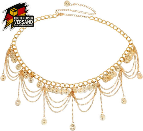 Taillenkette damen gold - taillenkette,