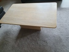 Travertin Wohnzimmertisch, gebraucht Höhe 45 cm, Länge 126 cm, Breite 75 cm