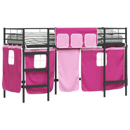 Kinder hochbett mit vorhängen - kinder,