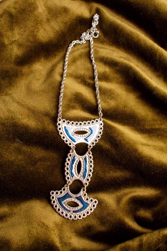 Vintage orig 60er kette silber - orig,