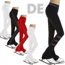 DE Kinder Mädchen Eiskunstlauf Trainingshose Gymnastik Hohe Elastizität Hose