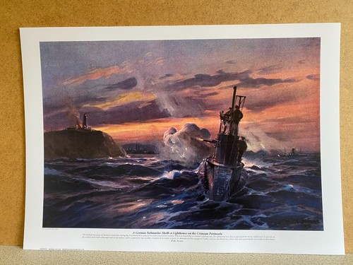 Willy stower boot kunstdruck - u-boot,