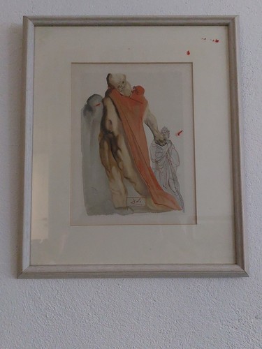 Salvador dali lithographie die - dali,