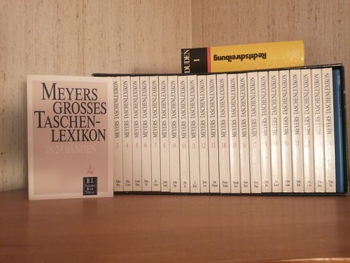 Meyers grosses taschenlexikon - meyers,