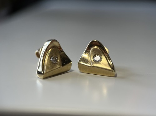 Karat gold ohrstecker - 14, mit