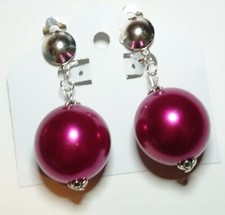 Ohrclips Clips dunkles