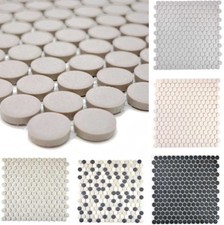 Knopfmosaik Rundmosaik Rutschhemmend Rutschfest Duschtasse Badboden Antislip