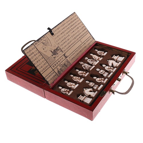 Antikes schachspiel x 9 - , 10