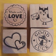 Motivstempel Stempel Eule & co