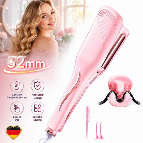 Welleneisen 32mm für - , haare