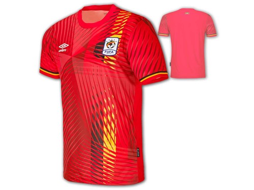 Umbro uganda heimtrikot rot - uganda,