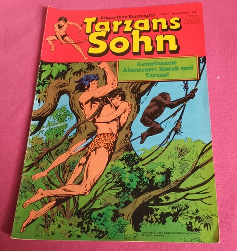 Tarzans sohn 1981 - tarzans, ehapa