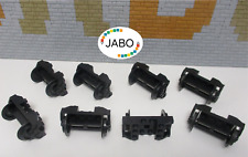 ( J 11 / 1 ) Lego 8 x  9V Achse Zug Eisenbahn Lok Räder Train  Rad 12V RC