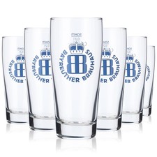 6x Bayreuther Bier Glas 0,2l
