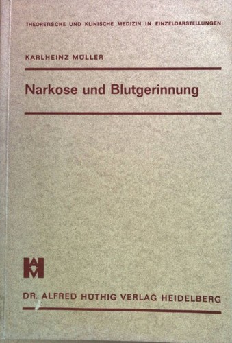 Narkose und blutgerinnung - narkose,