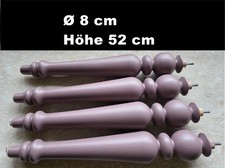 4x Füße Möbelfuß Tisch