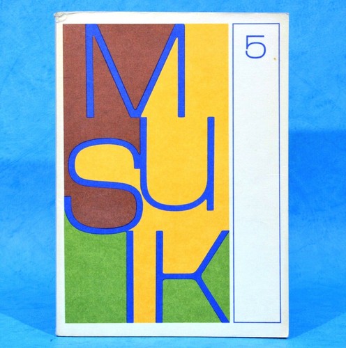 Ddr schulbuch musik klasse - ddr, 5