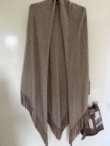 Schal cashmere beige - schal, dreieck