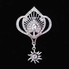 Trachtenbrosche Trachtenschmuck ausgefallene Nadel  Oktoberfest Dirndl Wies'n  