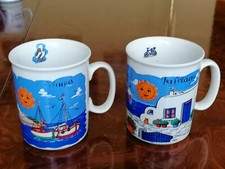 2 Tassen Kreta Griechenland Becher  Souvenir Geschenk