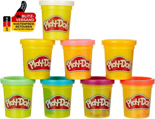 Play doh rainbow pack 56g - pack, 8