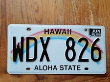 Originales USA Nummernschild