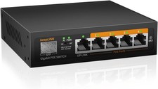 PoE Switch 6 Port Gigabit LAN