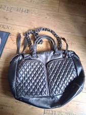 Echtledertasche Shopper Schwarz Damen Groß Zirka 43 x 33 Cm Top Zustand Wie Neu