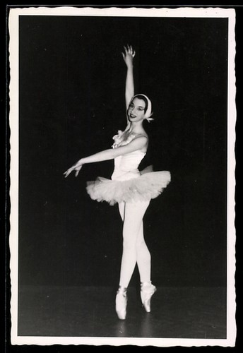 Foto tänzerin beim ballett - foto-ak,