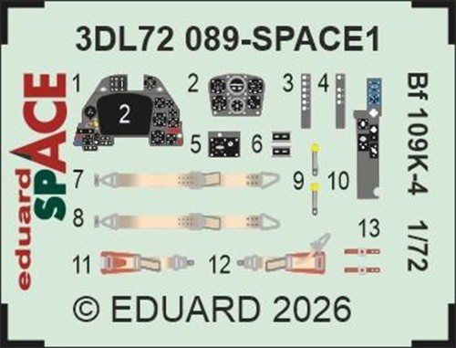 Mw22 eduard 3dl72089 - eduard,
