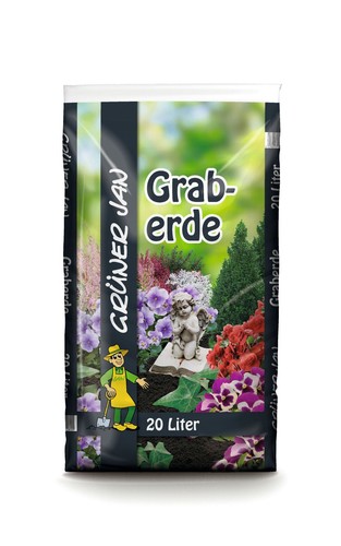 Graberde 20l sack - 20l, blumenerde