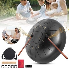 Tongue Drum 10 Zoll 11 Tone C-Dur Zungentrommel Hand Pan Schlagzeug Instrument