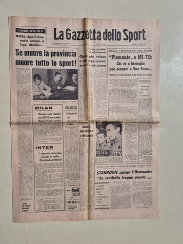 Gazzetta dello sport märz - dello,