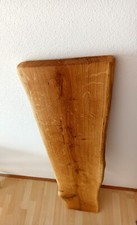 Eichenbohle Brett Eiche geölt Holzbrett Badewannenablage Regal
