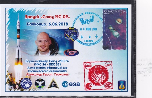 Iss sojus start - sojus, ms-09