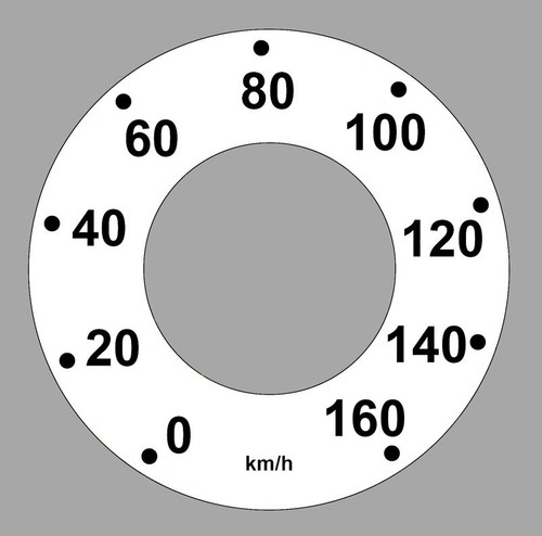 Tacho aufkleber passend - passend, für
